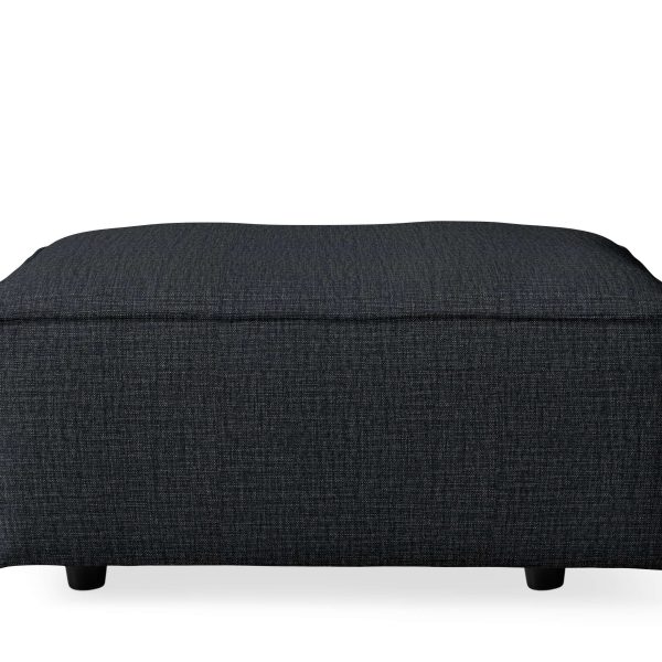 Coburn Ottoman in Nomad Stone